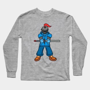 Cool knight cool pose Long Sleeve T-Shirt